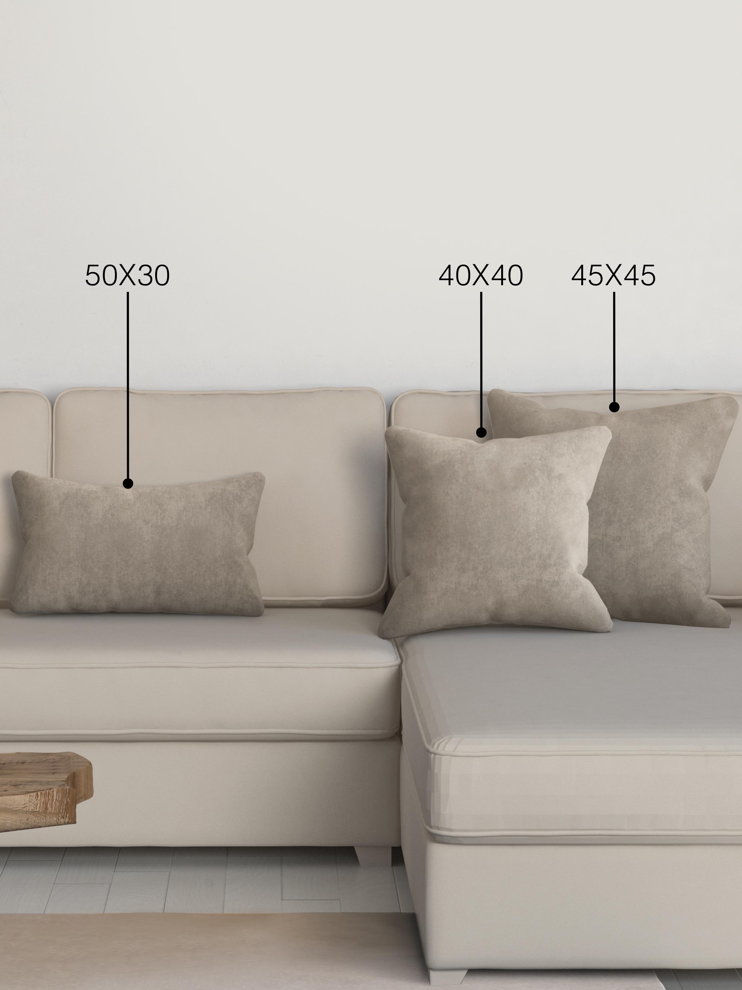 Home Daily Series Taş Rengi Kırlent Yastık Kılıfı
