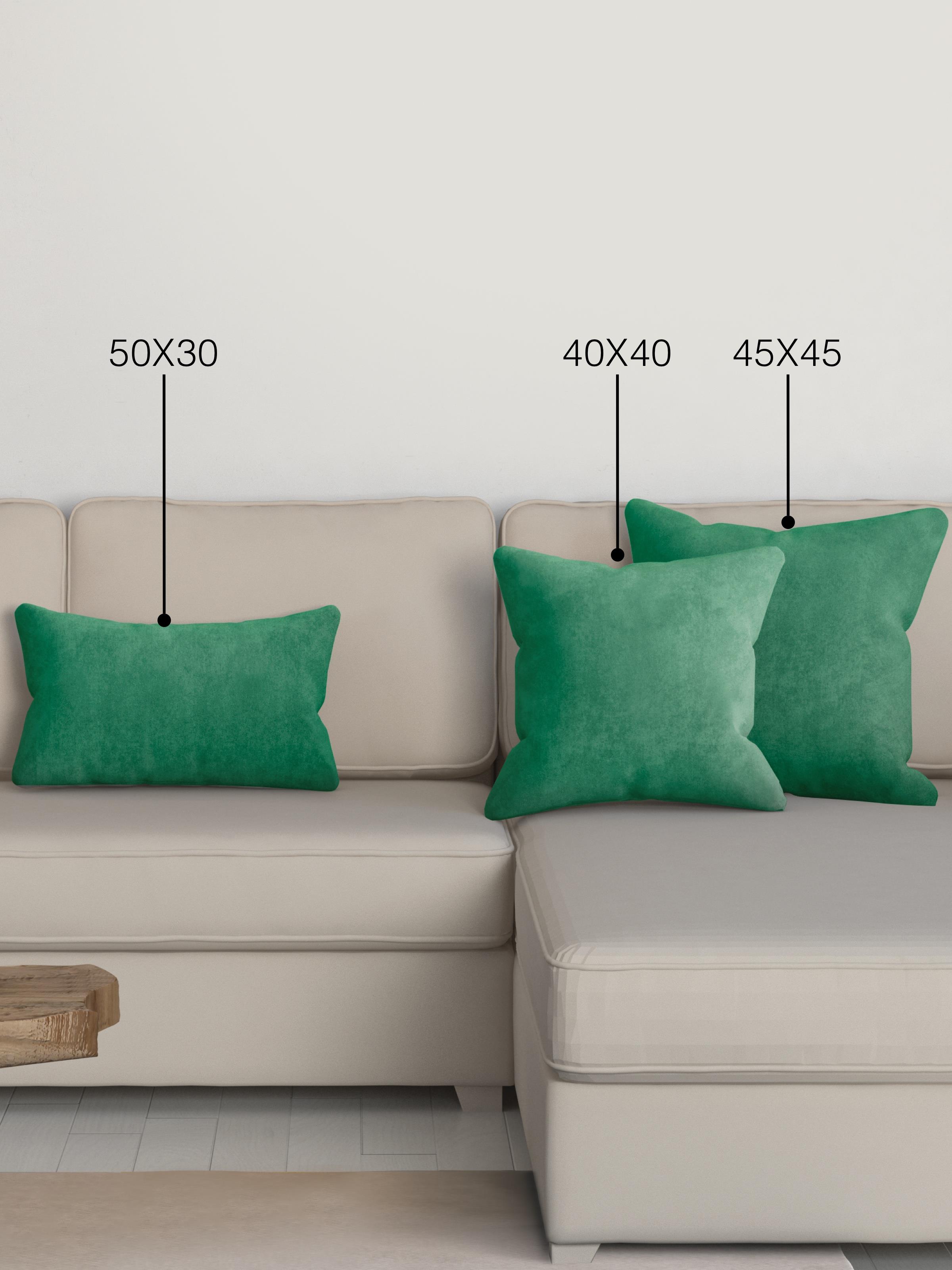 Home Daily Series Zümrüt Yeşili Rengi Kırlent Yastık Kılıfı