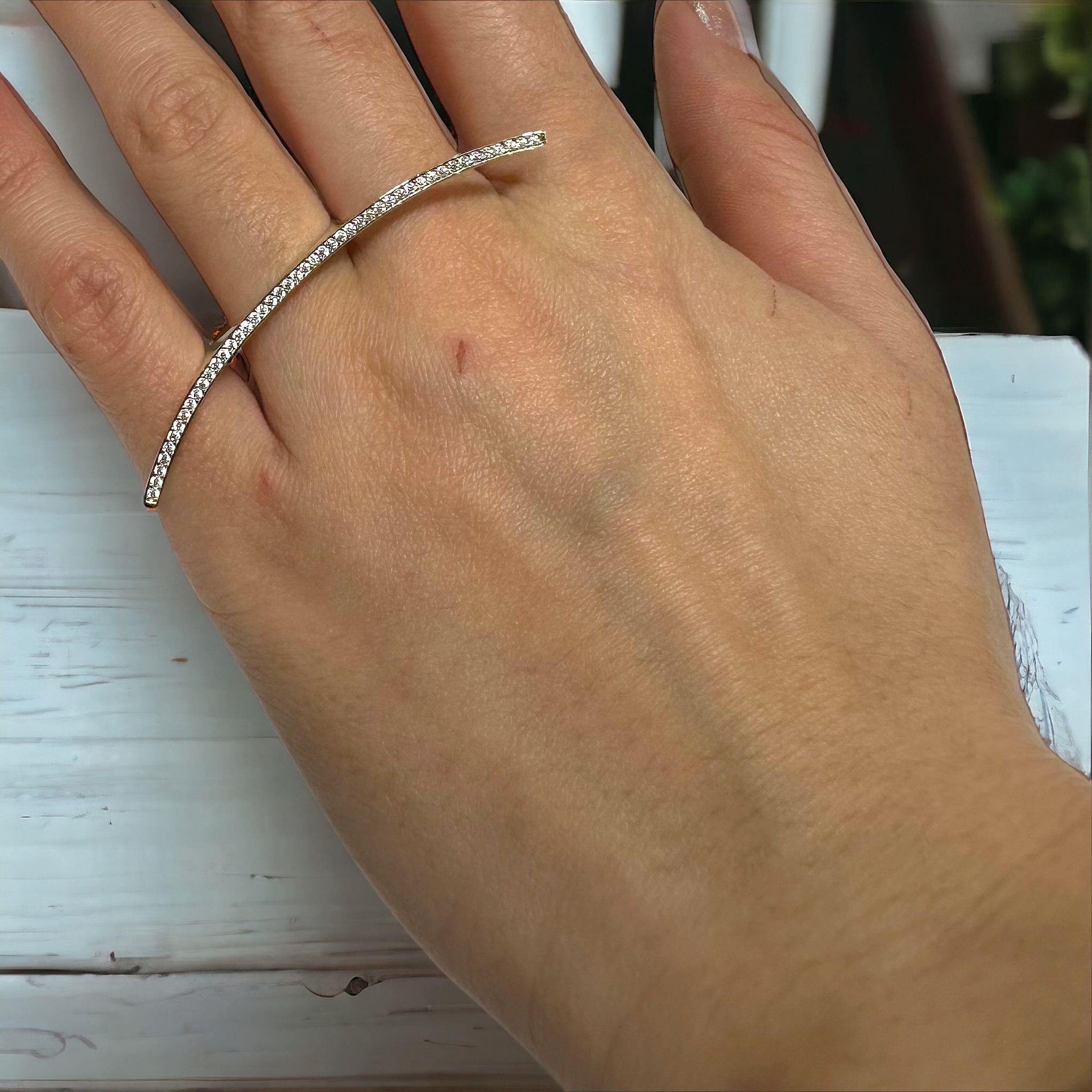 Altın Nesil - 14 Ayar Çift Parmak Tasarım Altın Yüzük