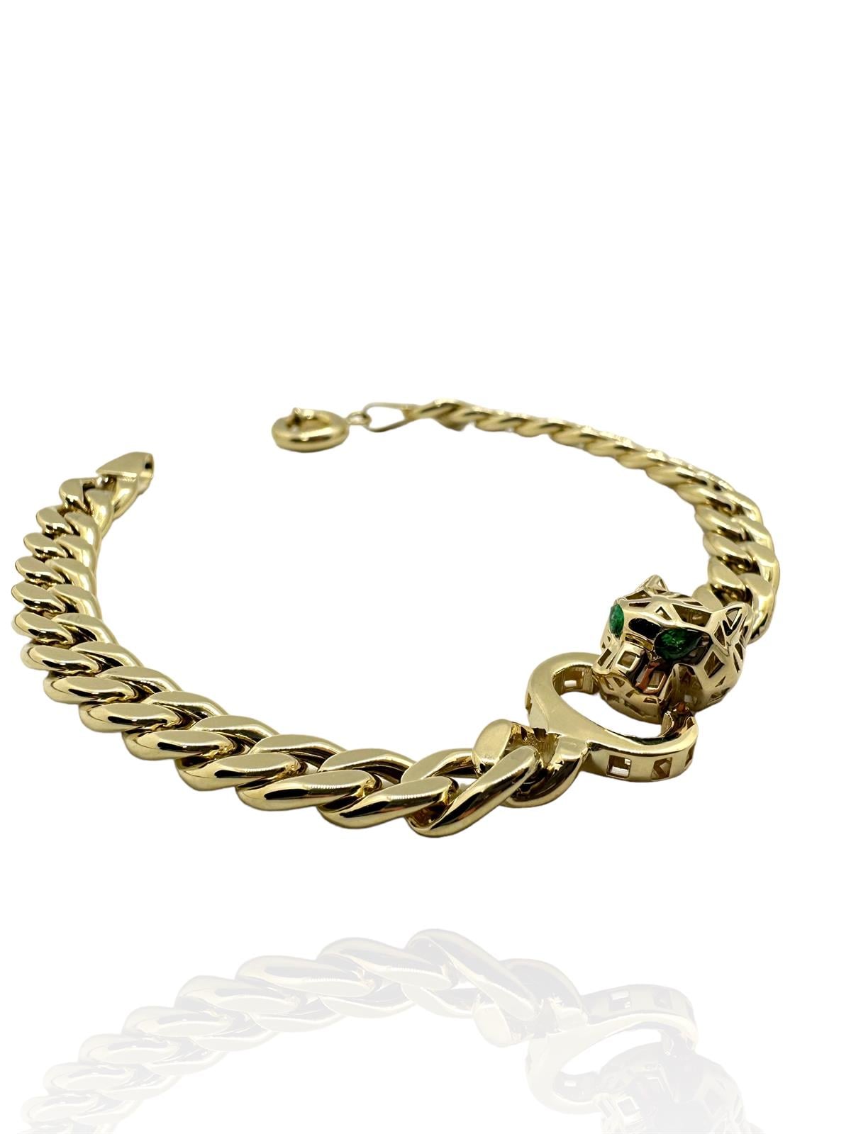 14 Ayar Tek Kaplan Füzyon Gurmet Bileklik