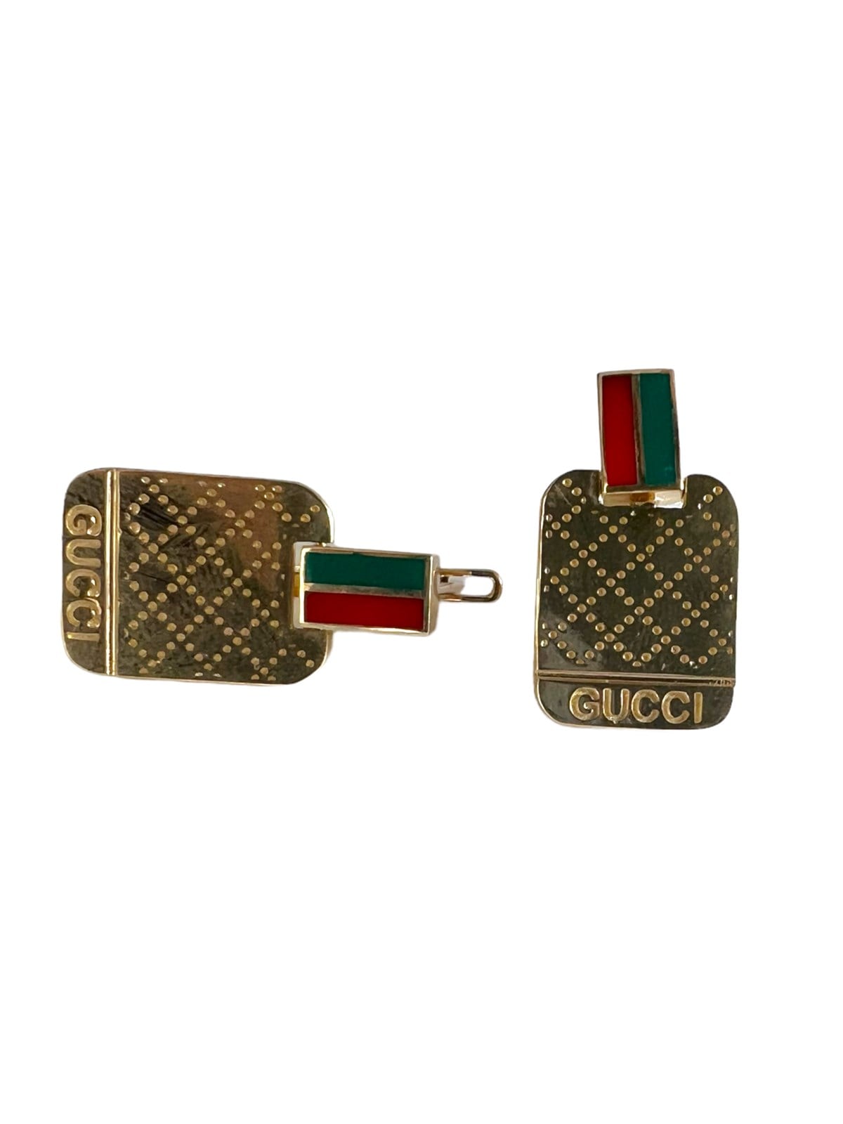 Guccı Model Tasarım Altın Küpe 