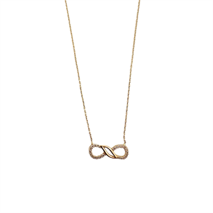  Altın Nesil - 14 Ayar Altın Sonsuzluğa Açılan Kapı Kolye