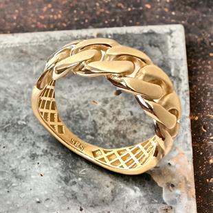 14 Ayar Altın Gurmet Model Yüzük