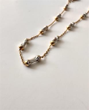 14 Ayar Altın Tasarım Model Bileklik