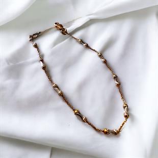 14 Ayar Altın Tasarım Model Bileklik