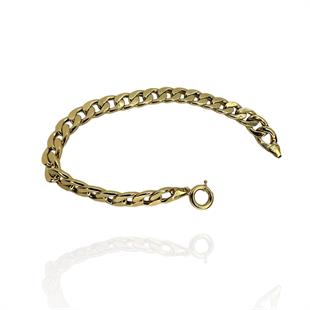 14 Ayar İçiboş Gurmet Zincir Bileklik