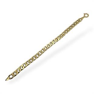 14 Ayar İçiboş Gurmet Zincir Bileklik