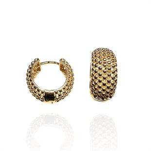 14 Ayar Jessica Model Tasarım Altın Küpe 