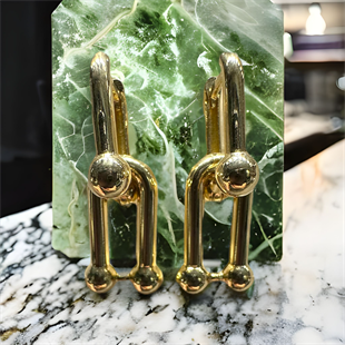 14 Ayar Mapa Tifany Modelli Küpe