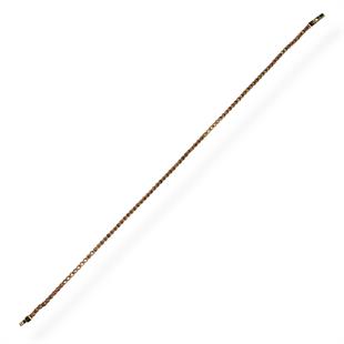 14 Ayar Sarı Altın Renkli Taş Su Yolu Bileklik