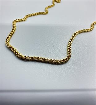 14 Ayar Spiga Zincir Kolye 