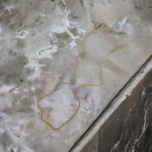 14 Ayar Spiga Zincir Kolye 