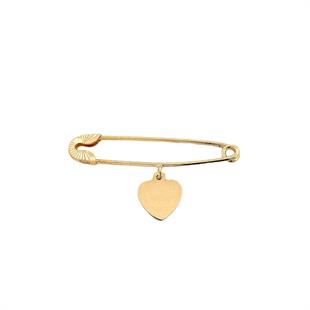 Altın Nesil - 14 Ayar Kalp Levha Hediyelik Filkete