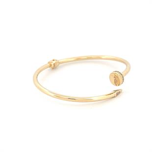 Altın Nesil 14 Ayar Taşlı Çivi Bilezik