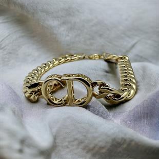 CD Gurmet 14 Ayar Altın İçiboş Bileklik