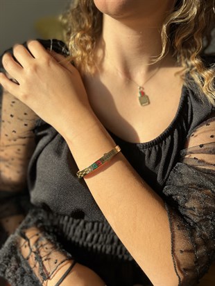 Guccı Model Tasarım Altın Set 