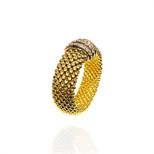 Jessica Model Taşlı Altın Yüzük