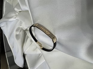 Taşlı Cartier Model Kauçuk Bileklik