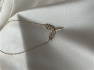 Taşlı Yusufcuk Model Altın Kolye 