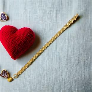 Taşsız 14 Ayar Altın Bileklik Gerdan