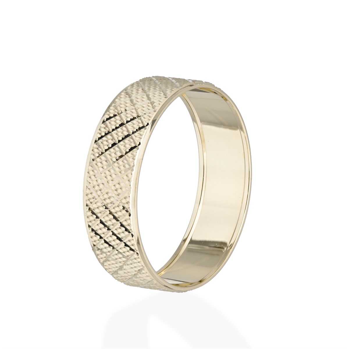 Benekli Model Klasik Alyans Yüzük