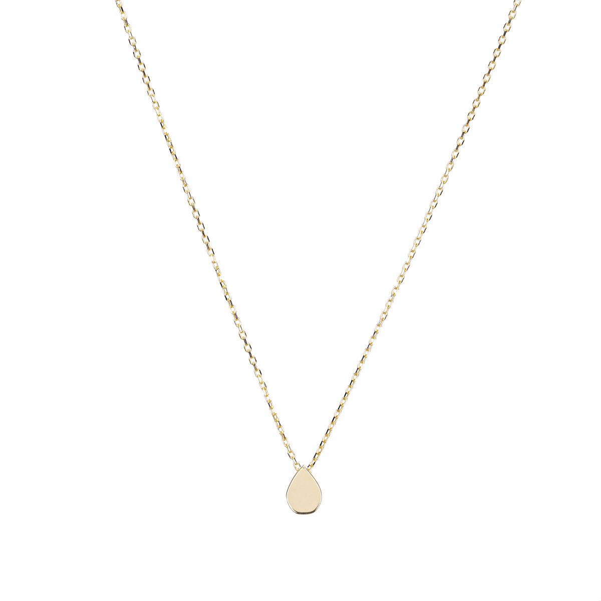 Damla Model Altın Kolye