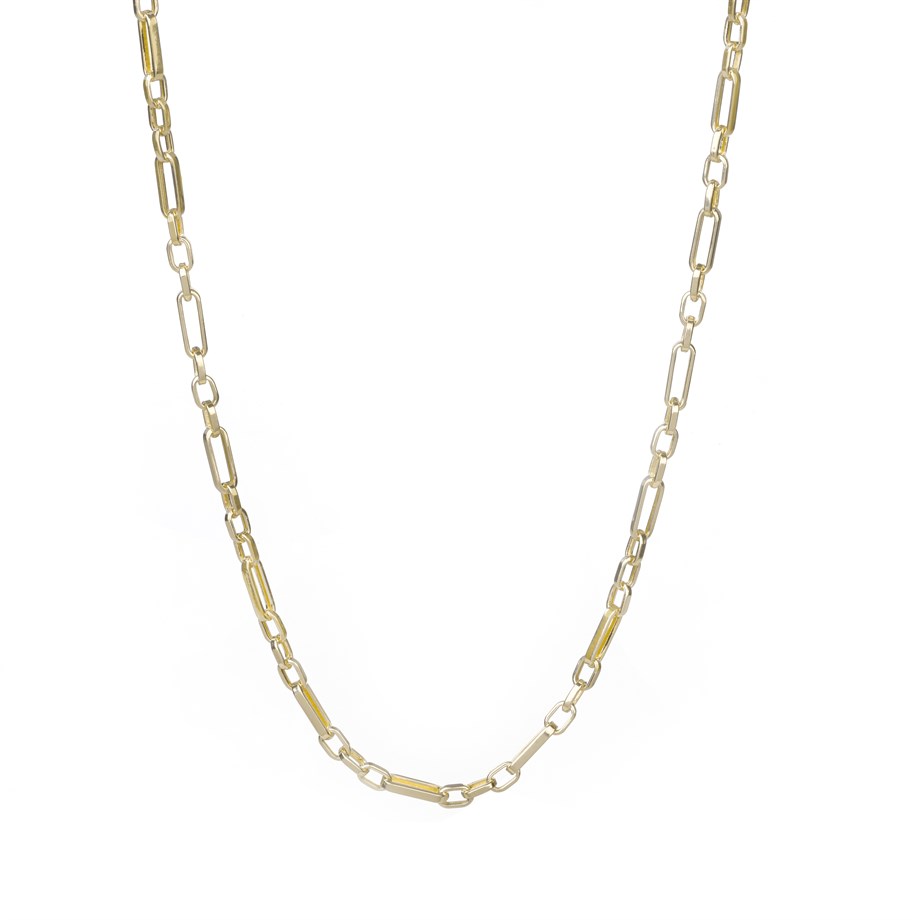 Figaro Model Altın Zincir Kolye 