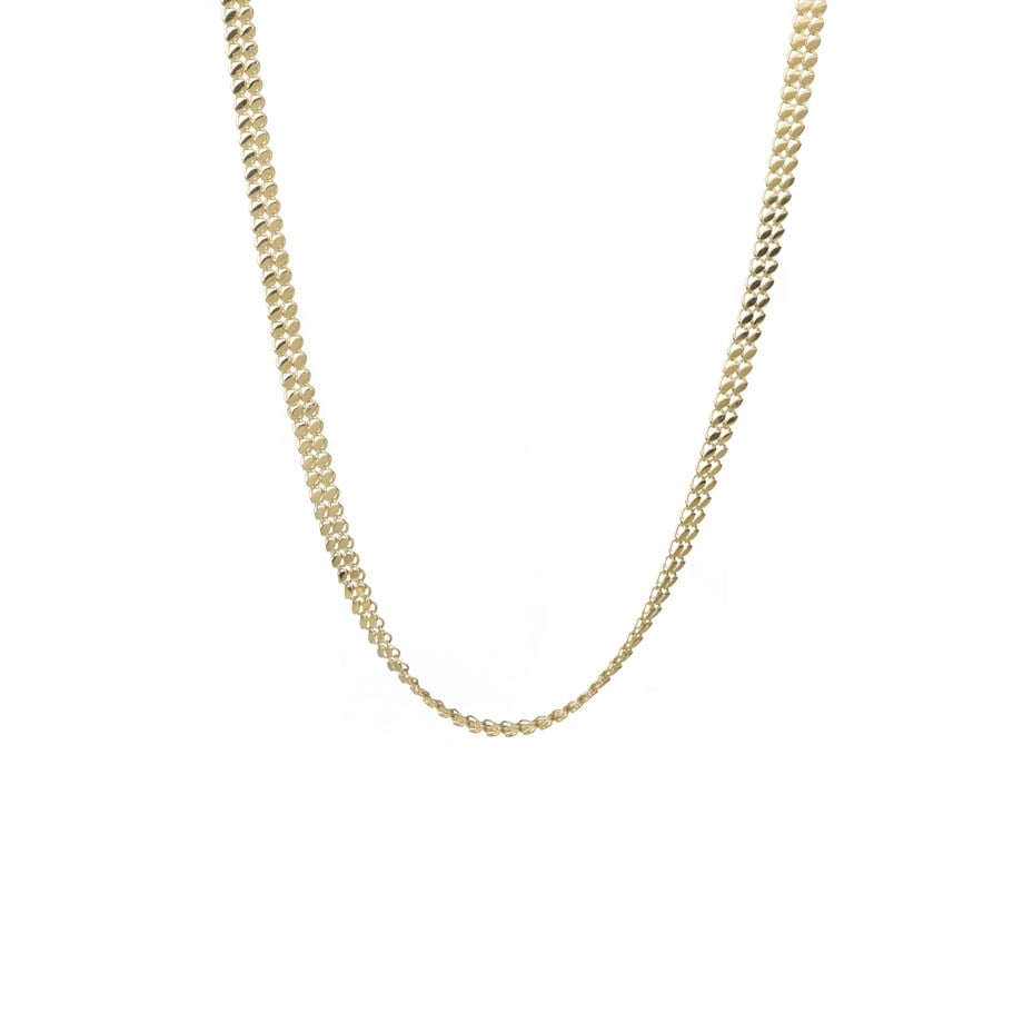 Küçük Pullu Altın Kolye 