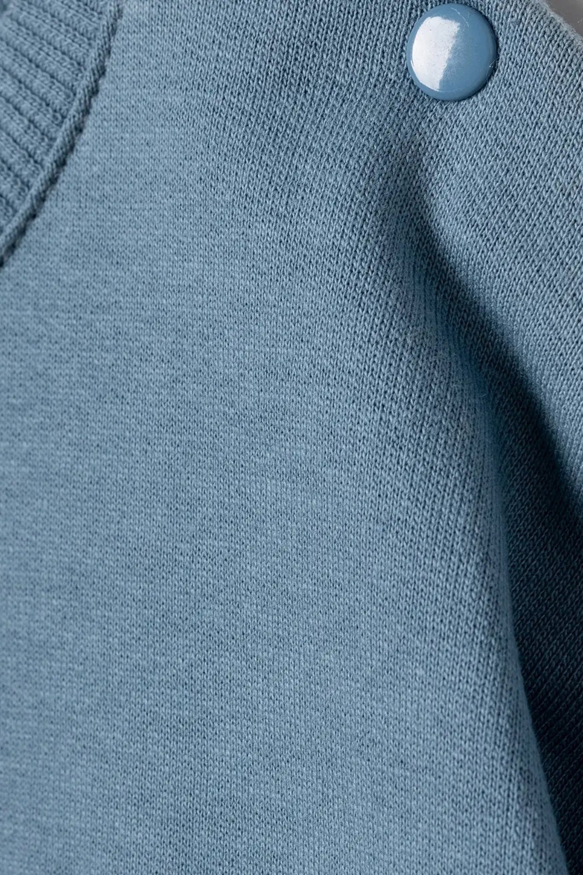 BabyCosy Erkek Bebek 3-24 Ay Ayıcık Desenli Sweatshirt İndigo
