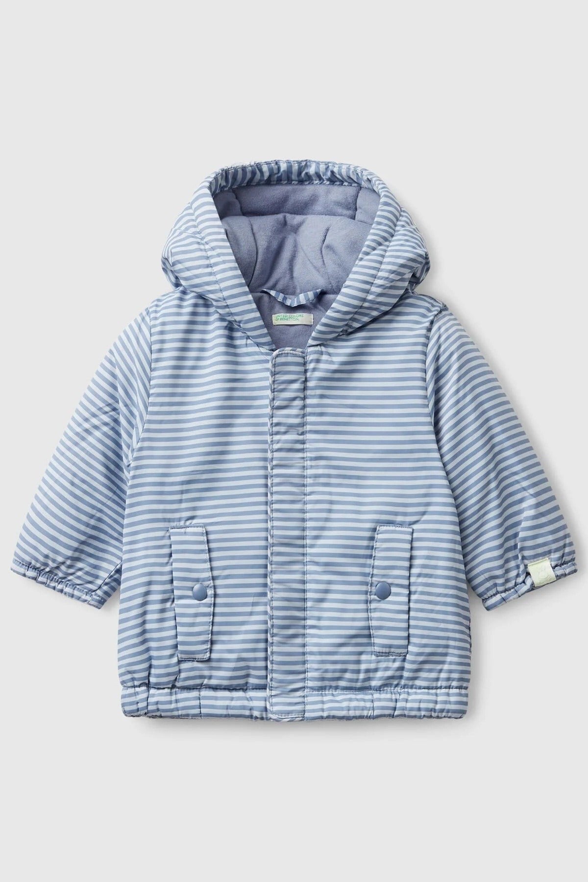 Benetton Erkek  Bebek 3-18 Ay Penye Astarlı Mevsimlik Mont Mavi