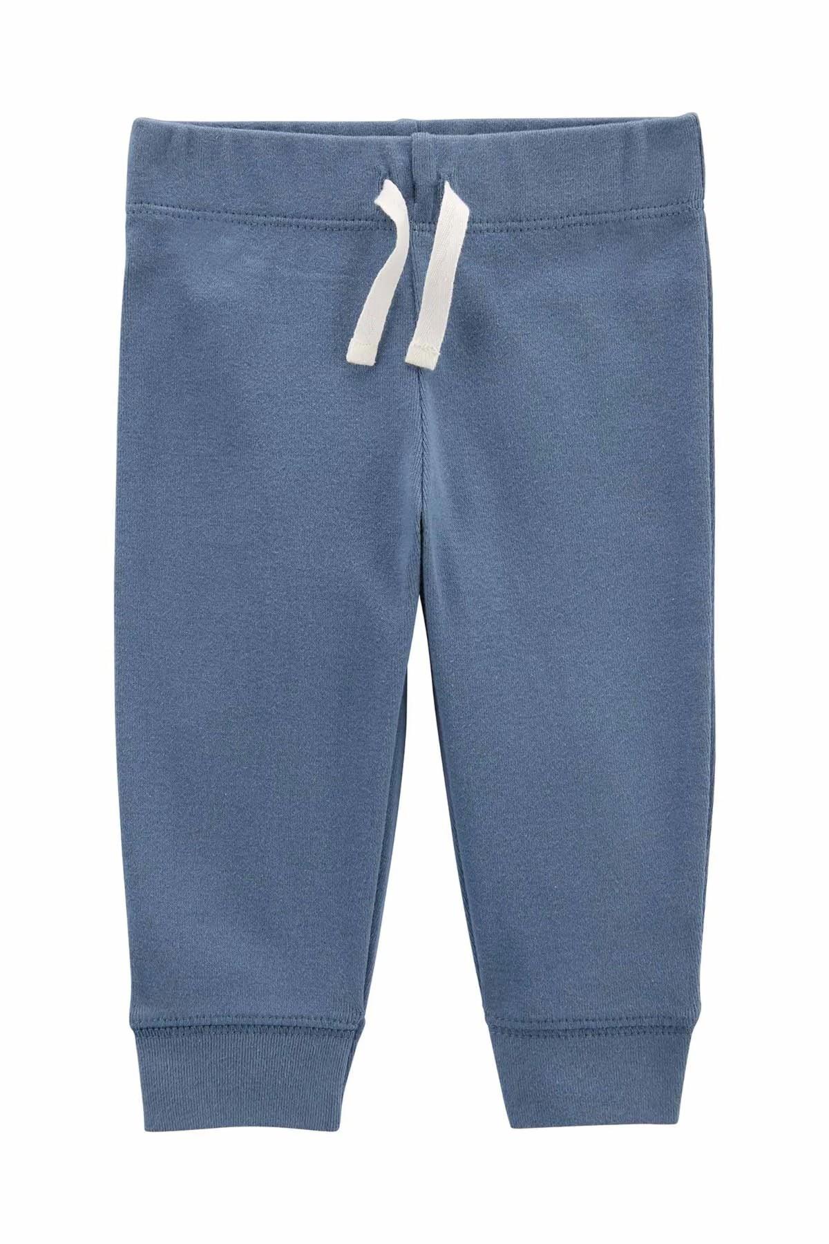 Carters Erkek Bebek 0-6 Ay Desenli 3lü Takım Mavi