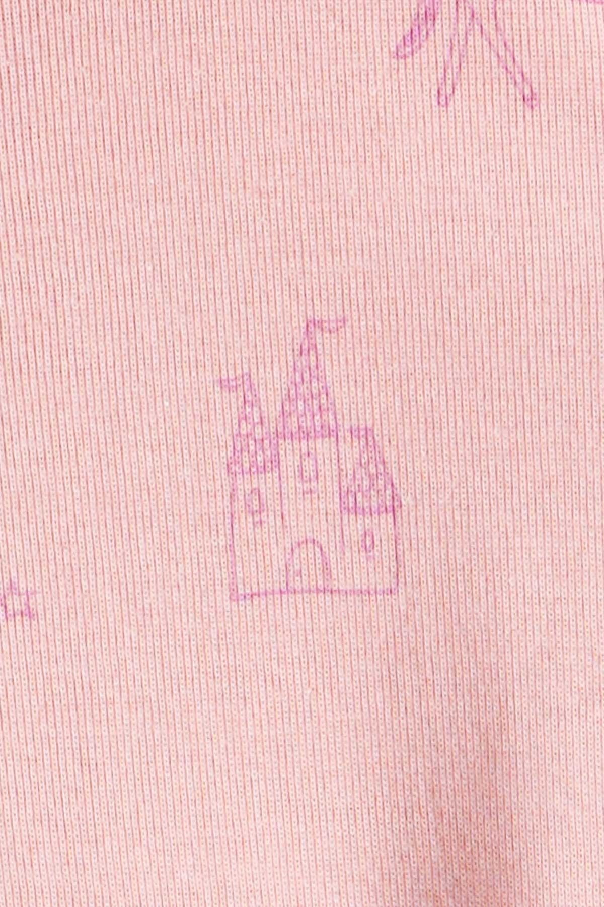 Carters Kız Çocuk 2-5 Yaş Desenli Uyku Tulumu Pembe