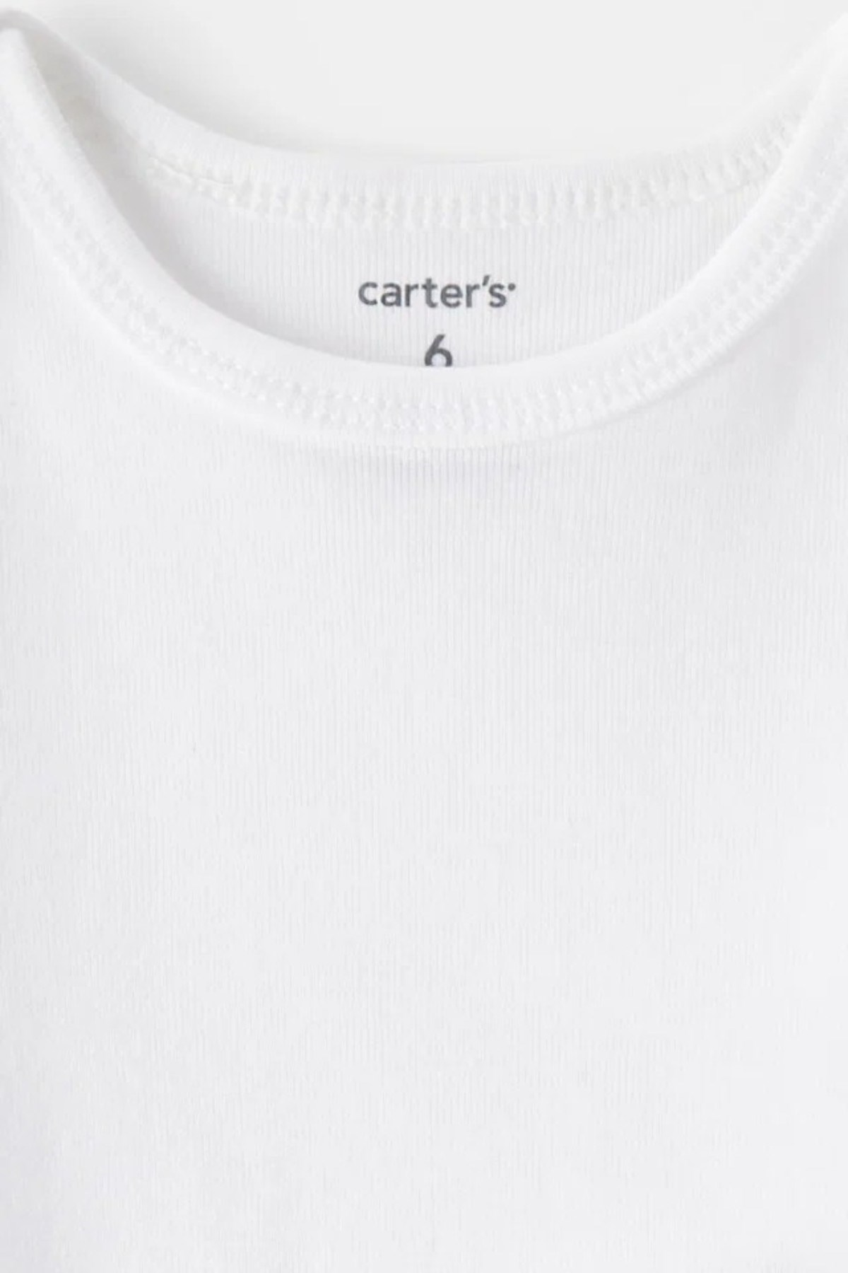 Carters Unisex Bebek 3-24 Ay Kısa Kollu 5li Body Beyaz