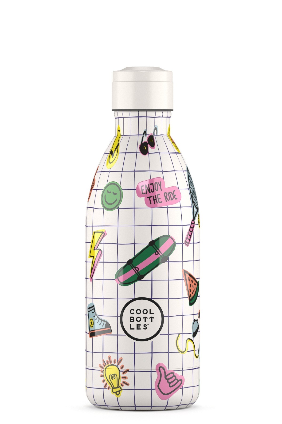 Cool Bottles Erkek Çocuk 500 ml PLAY MODE Bottle Krem