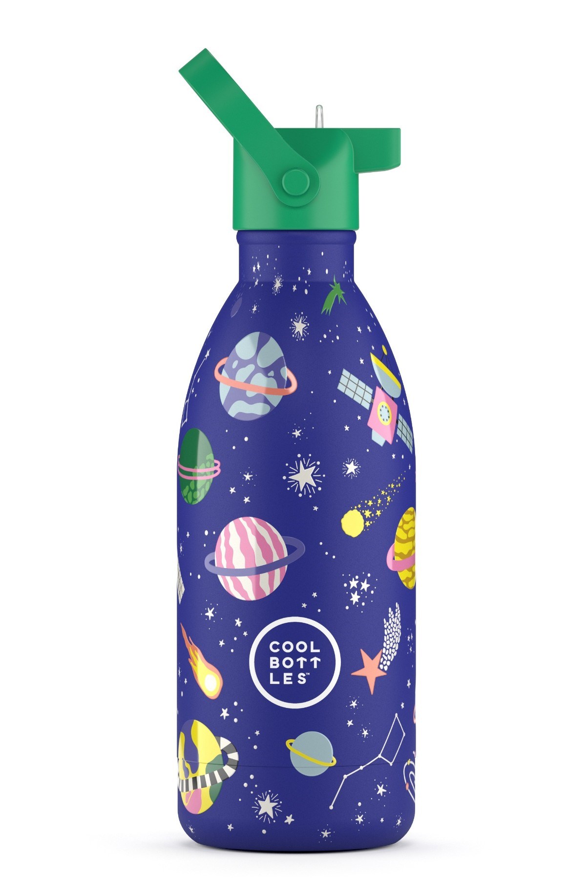 Cool Bottles Erkek Çocuk 500 ml STELLAR JOURNEY Bottle Lacivert