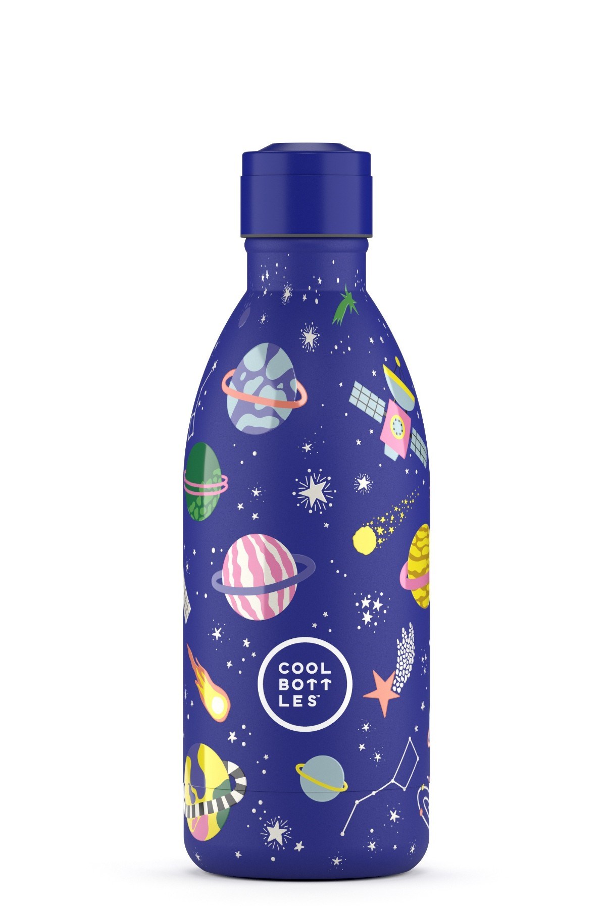 Cool Bottles Erkek Çocuk 500 ml STELLAR JOURNEY Bottle Lacivert