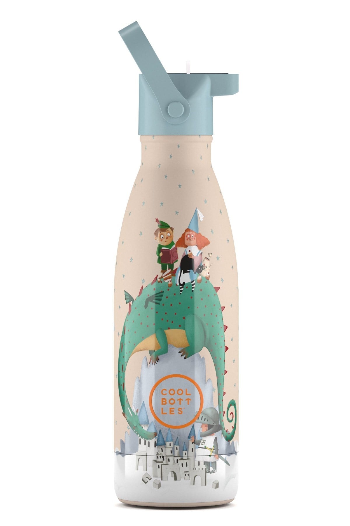 Cool Bottles Kız Çocuk 350 ml DRAGON DREAMS Bottle Bej