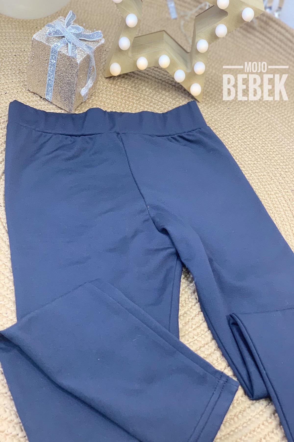 Cuties Kız Çocuk Disco Tayt 3093 Lacivert