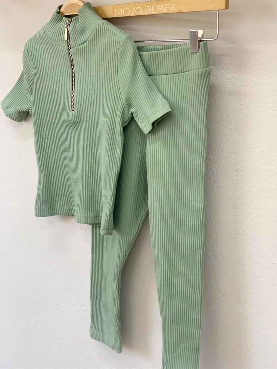 Cuties Kız Çocuk Kaşkorse Tayt 3282 Mint