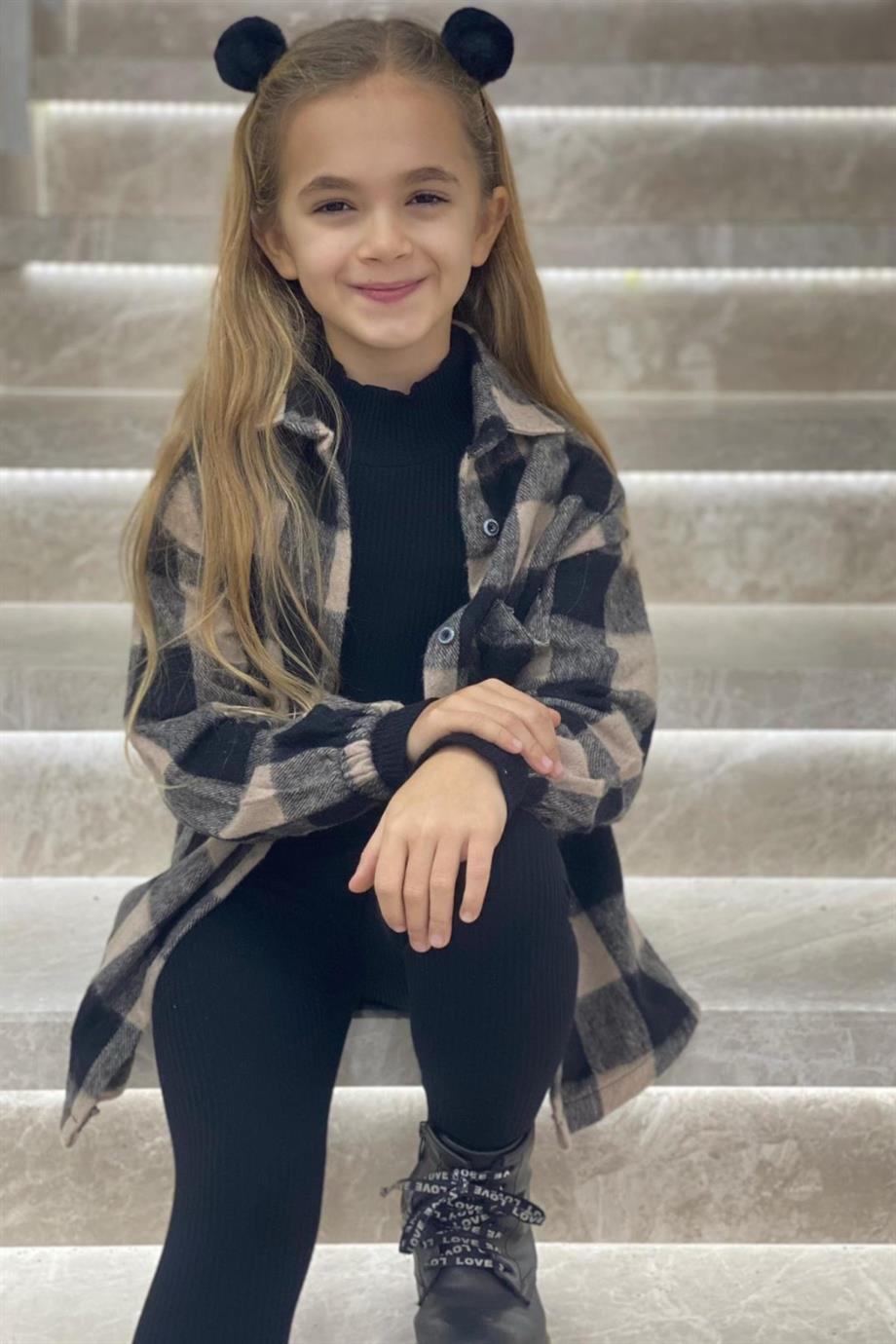 Cuties Kız Çocuk Kaşkorse Tayt 3282 Siyah
