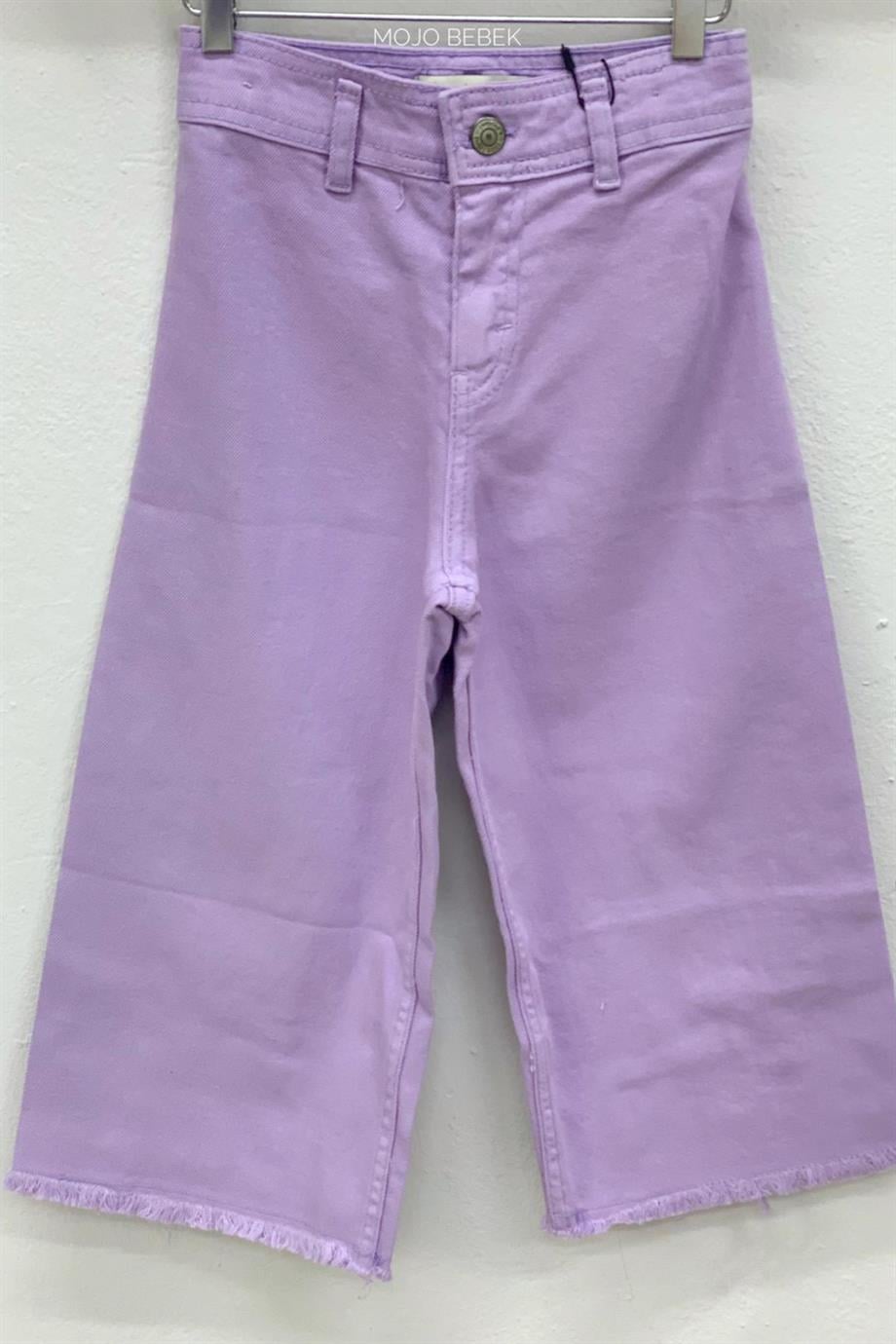 Escabel Kız Çocuk İspanyol Paça Kot Pantolon 2271 Mor