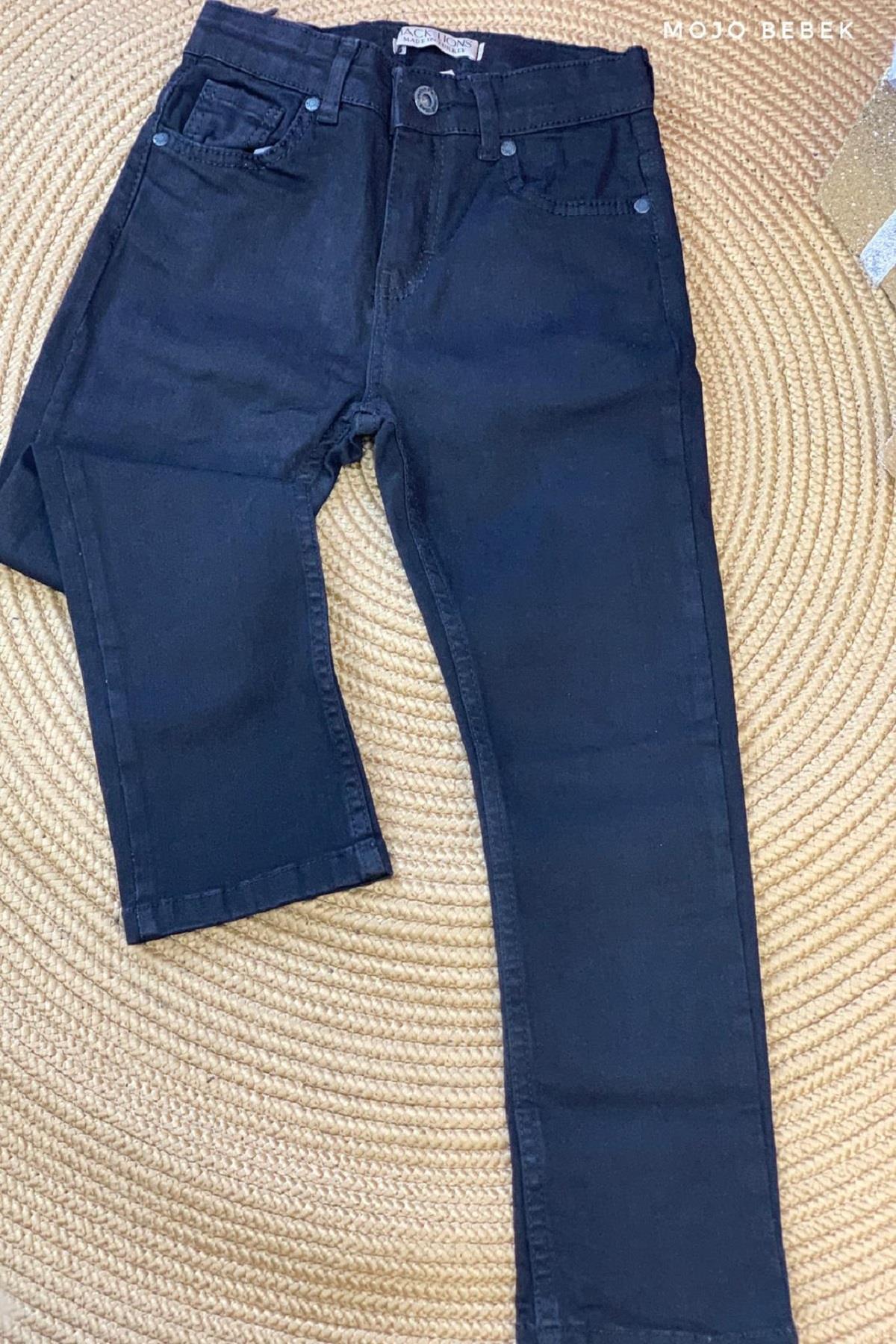 Jack Lions Erkek Çocuk Kot Pantolon 19057 Siyah