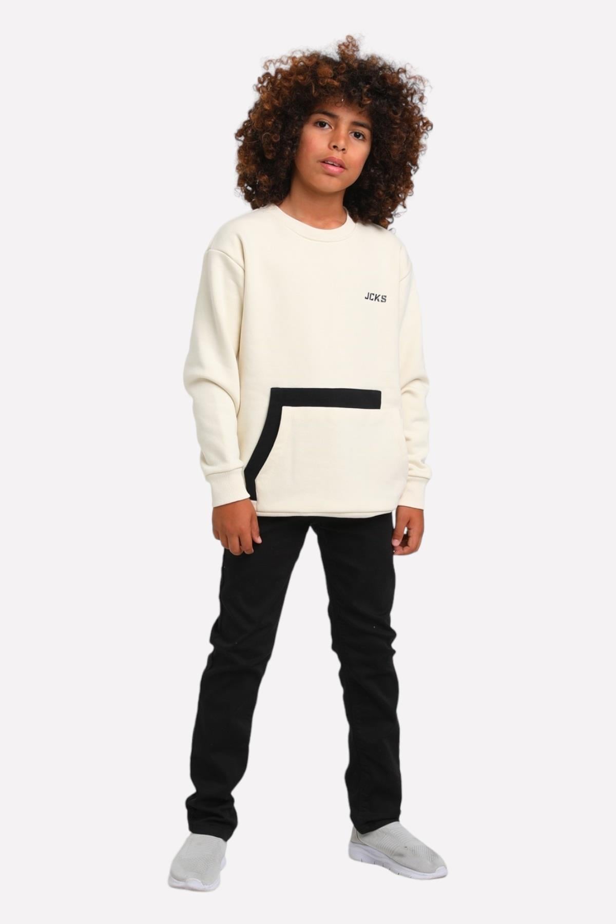 Jacklions Erkek Çocuk Ultra Esnek Denim Pantolon 23015 Siyah