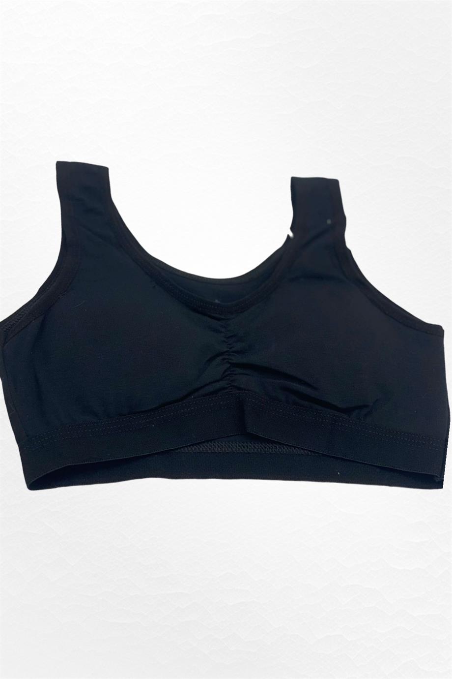 Katamino Kız Çocuk Geniş Askılı Yarım Atlet K128183 Siyah