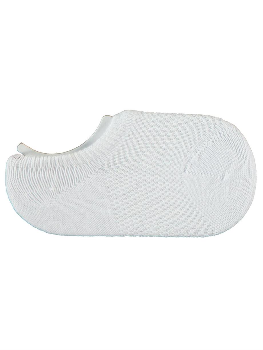 Katamino Unisex Çocuk Babet Çorap K90008 Beyaz