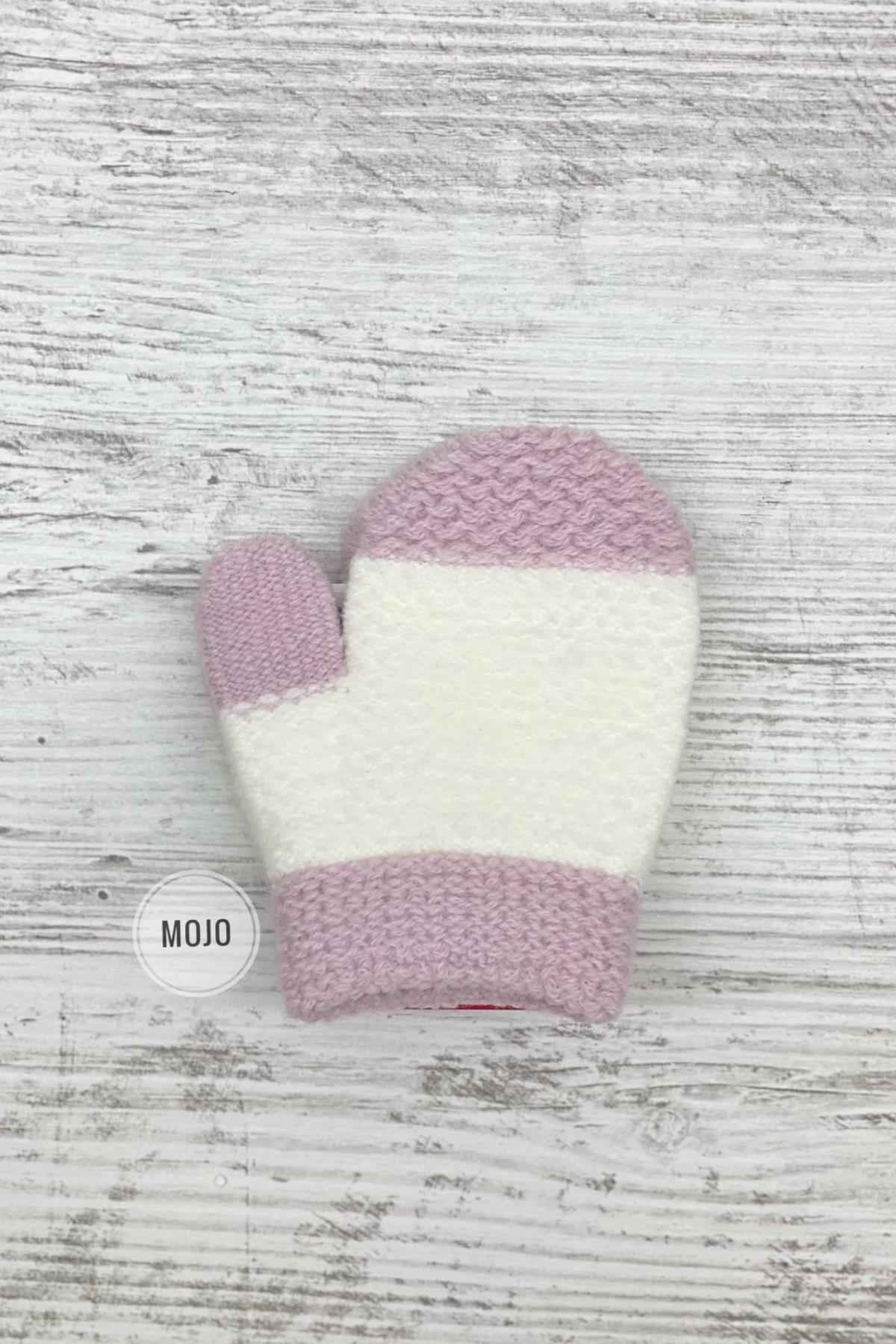 Kitti Kız Bebek Parmaksız Yün Eldiven K22210-02 Krem