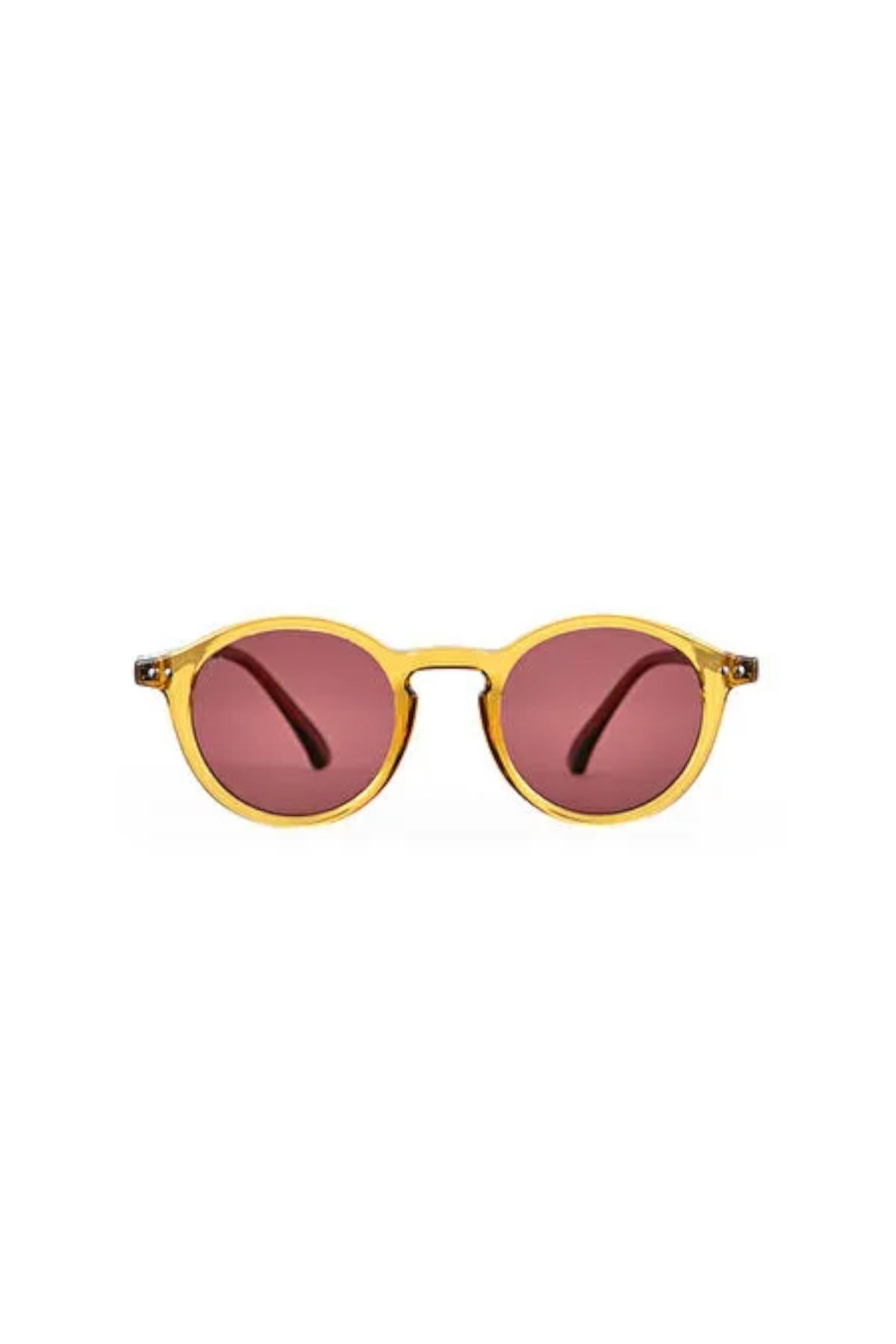 Look Light Fox Unisex Çocuk 5-10 Yaş Güneş Gözlüğü Kahverengi