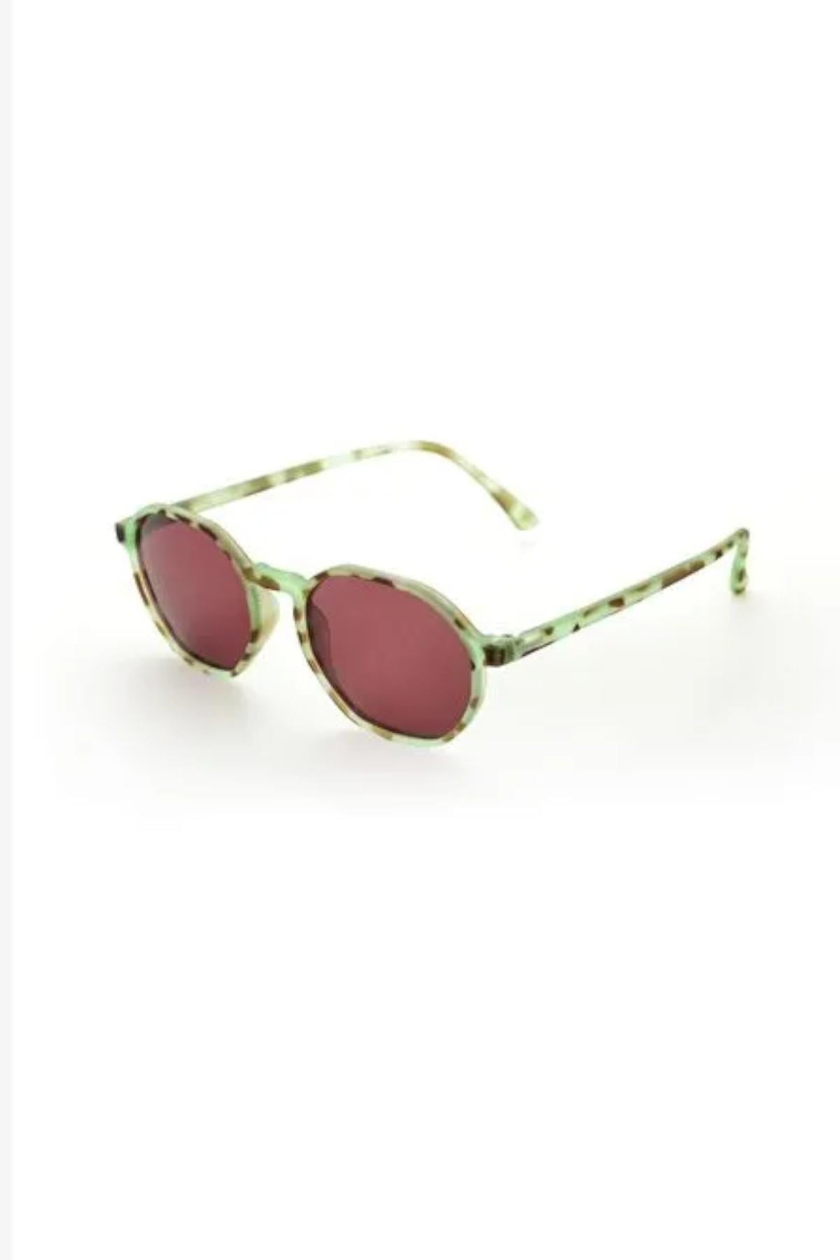 Look Light Genius Unisex Çocuk 7-12 Yaş Güneş Gözlüğü Yeşil