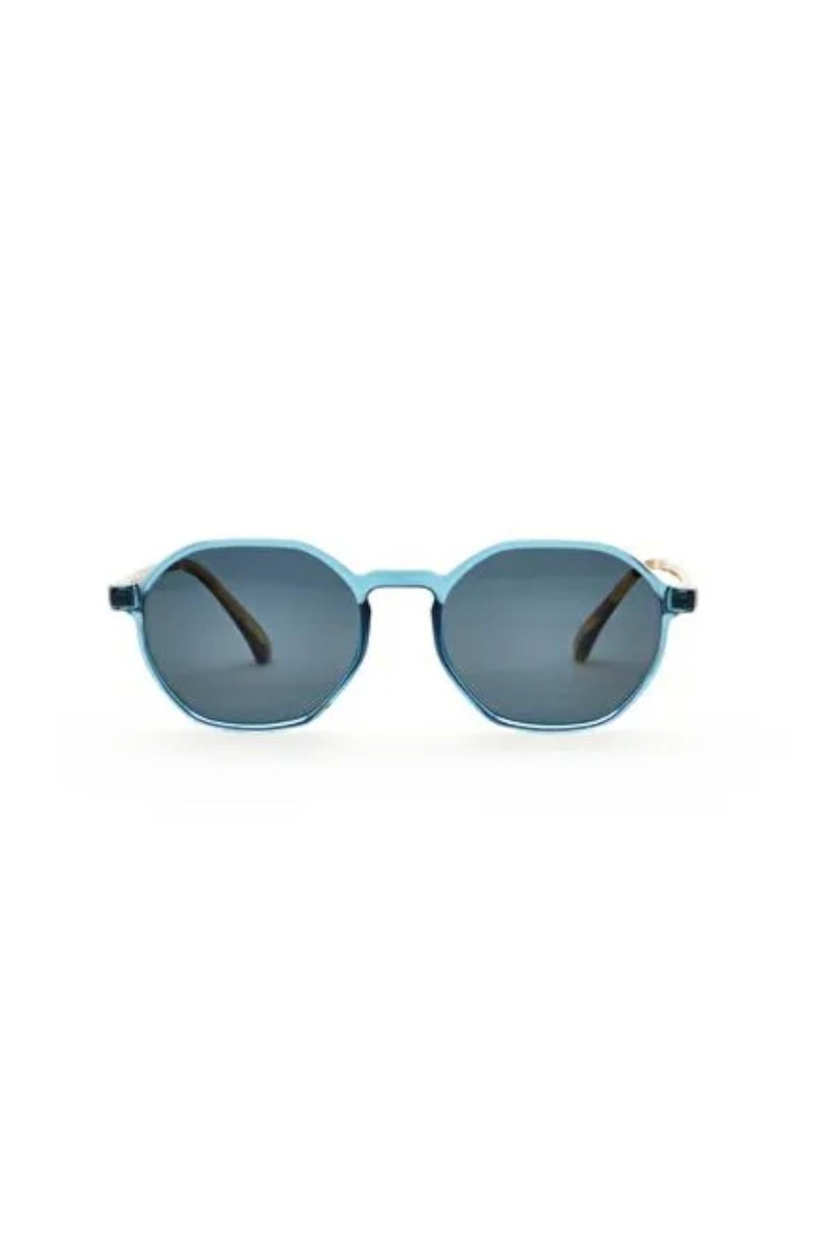 Look Light Genius Unisex Çocuk 7-12 Yaş Güneş Gözlüğü İndigo