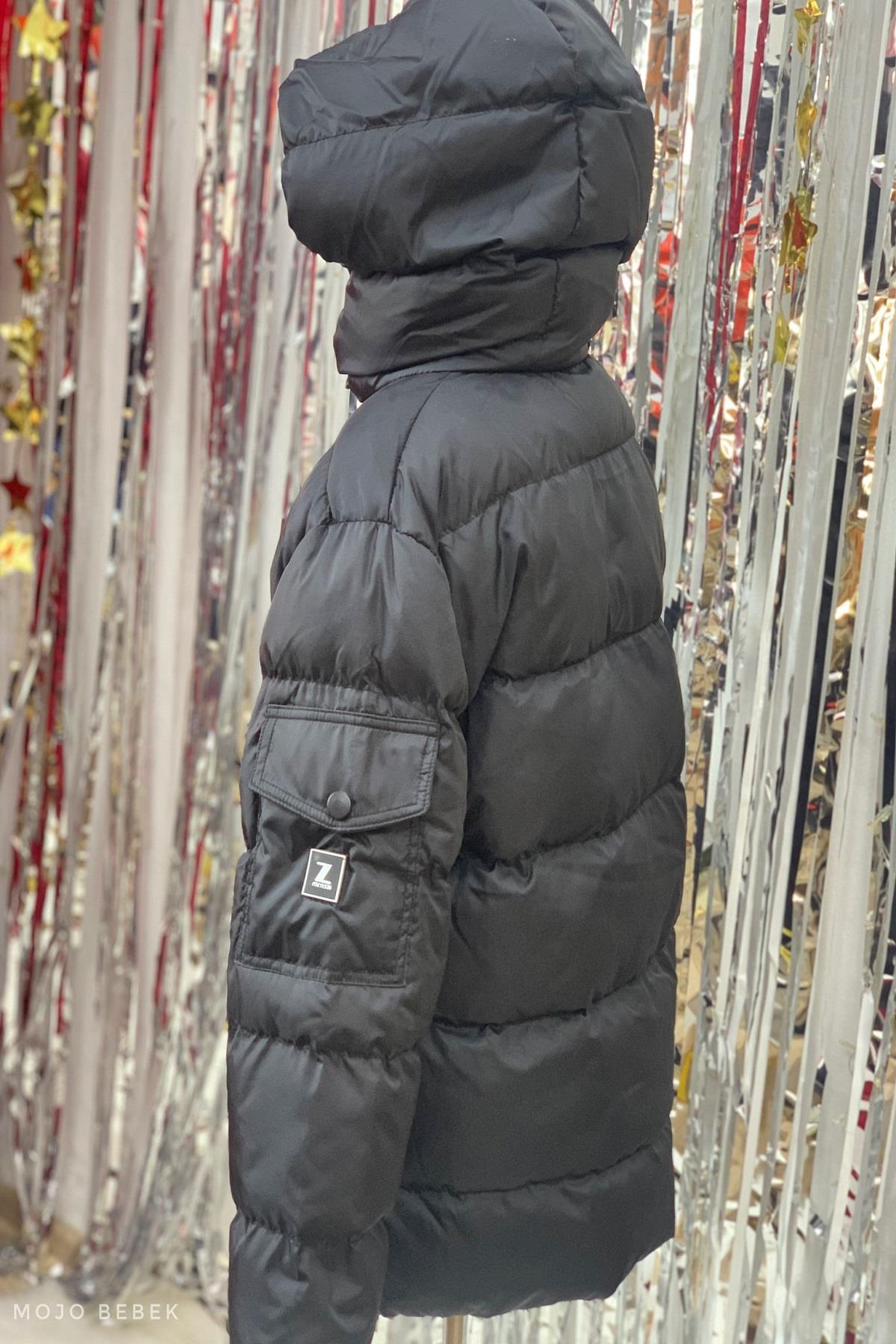 Marions Erkek Çocuk Mont MBM27 Siyah